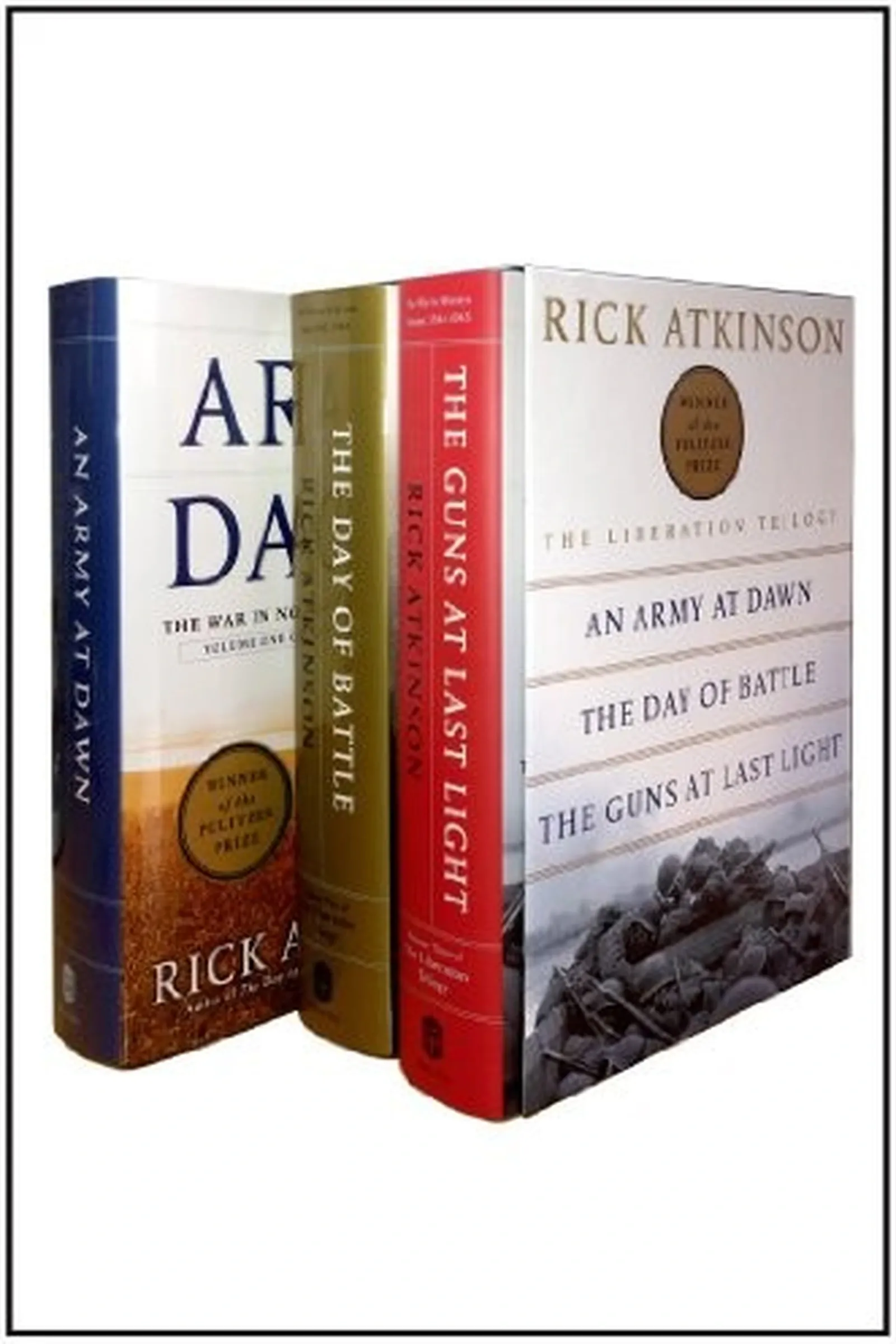 Book cover: The Liberation Trilogy by Rick Atkinson (2002)