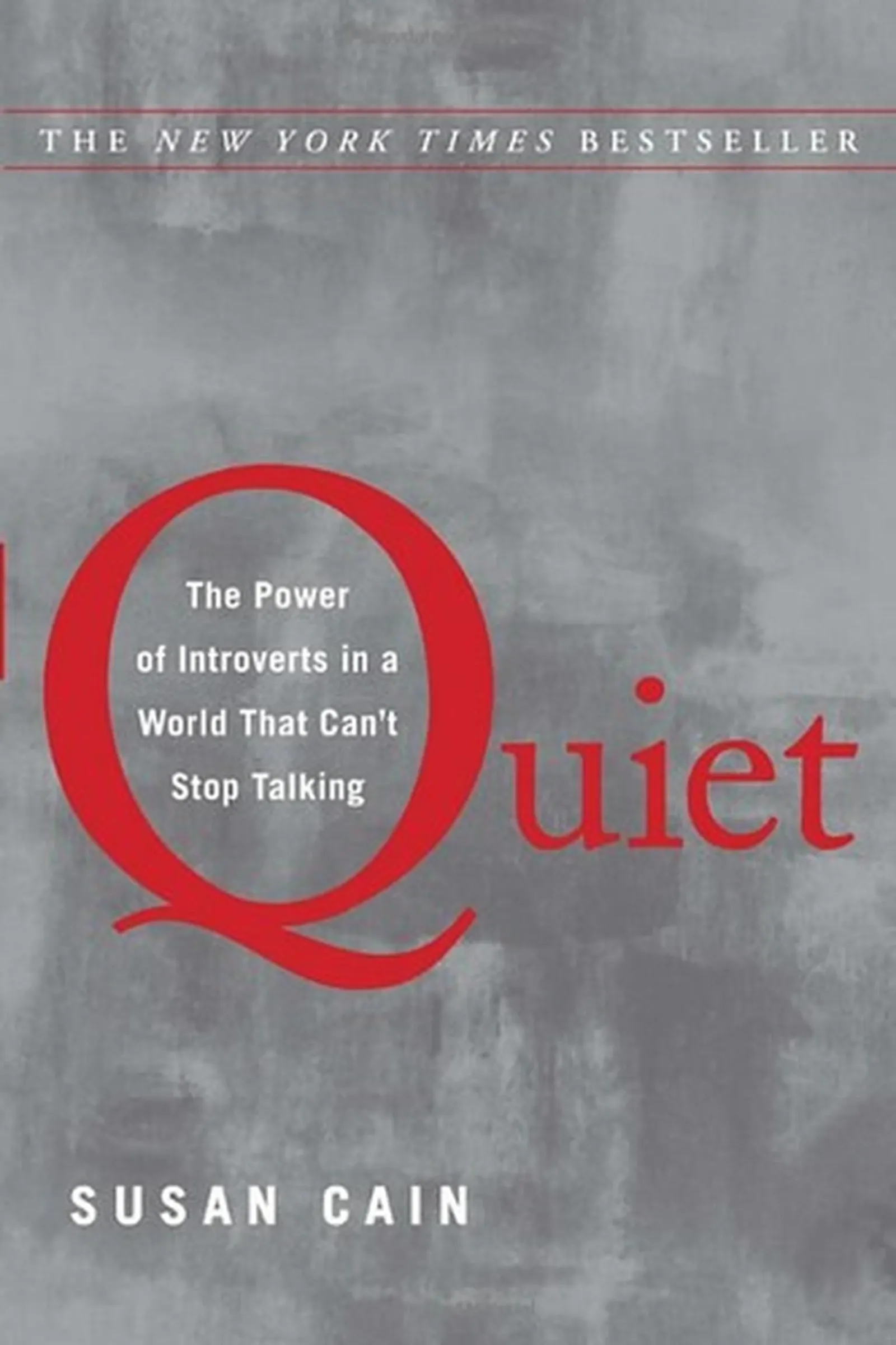Book cover: Quiet by Susan Cain (2012)