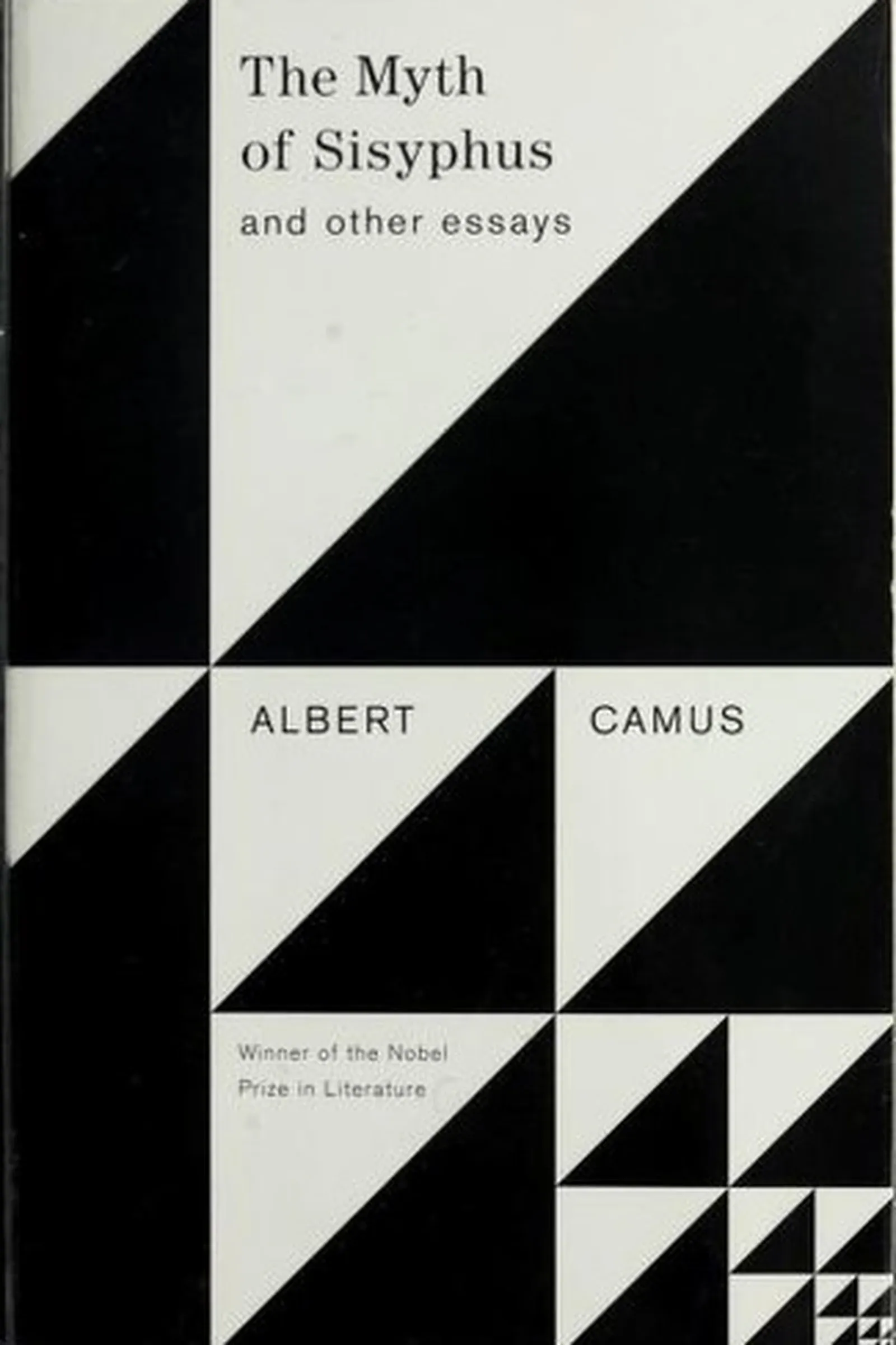 Book cover: The Myth of Sisyphus by Albert Camus (1942)