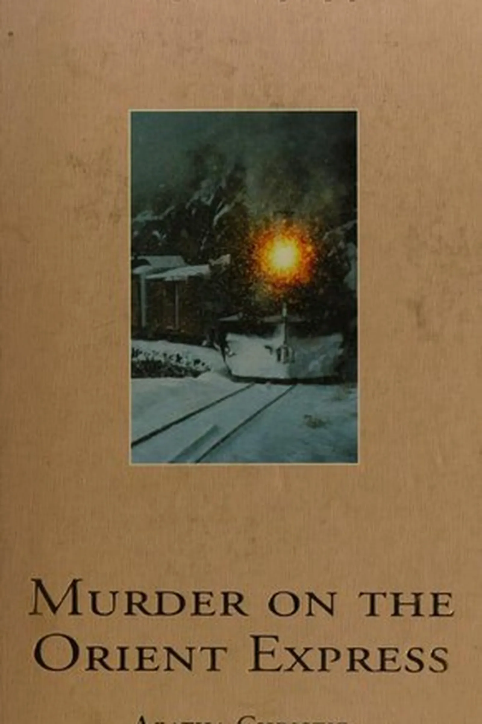 Book cover: Murder on the Orient Express by Agatha Christie (1934)