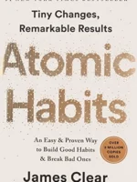 Book cover: Atomic Habits by James Clear (2018)