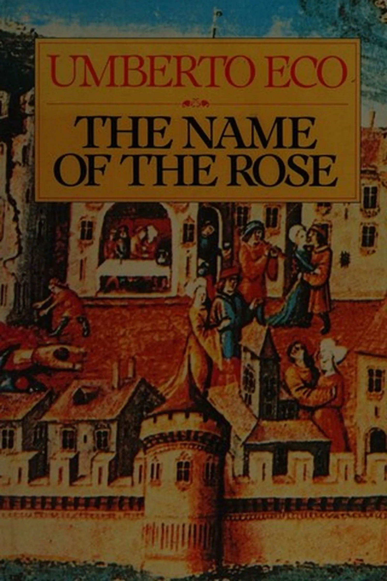 Book cover: The Name of the Rose by Umberto Eco (1980)