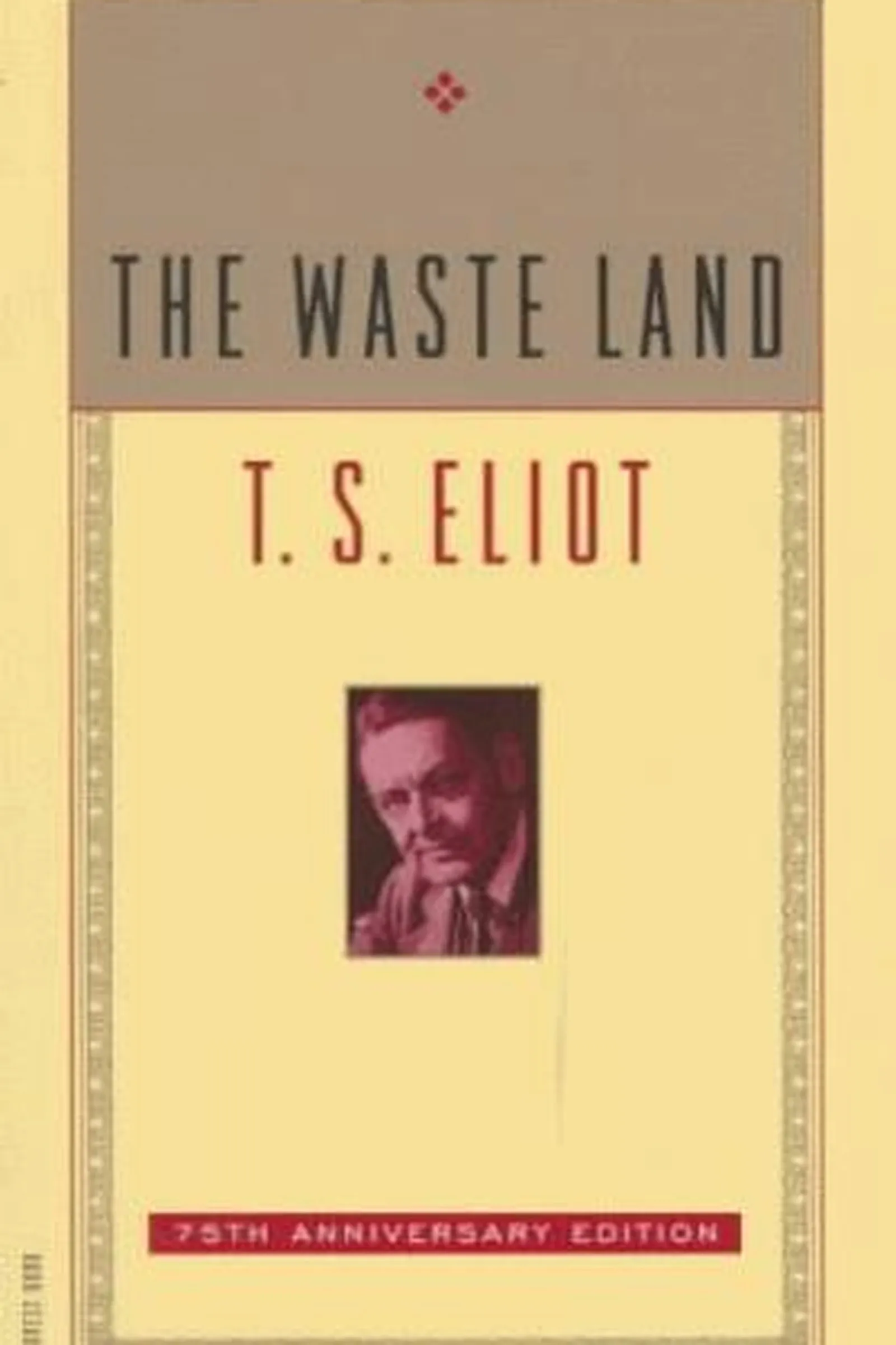 Book cover: The Waste Land by T.S. Eliot (1922)