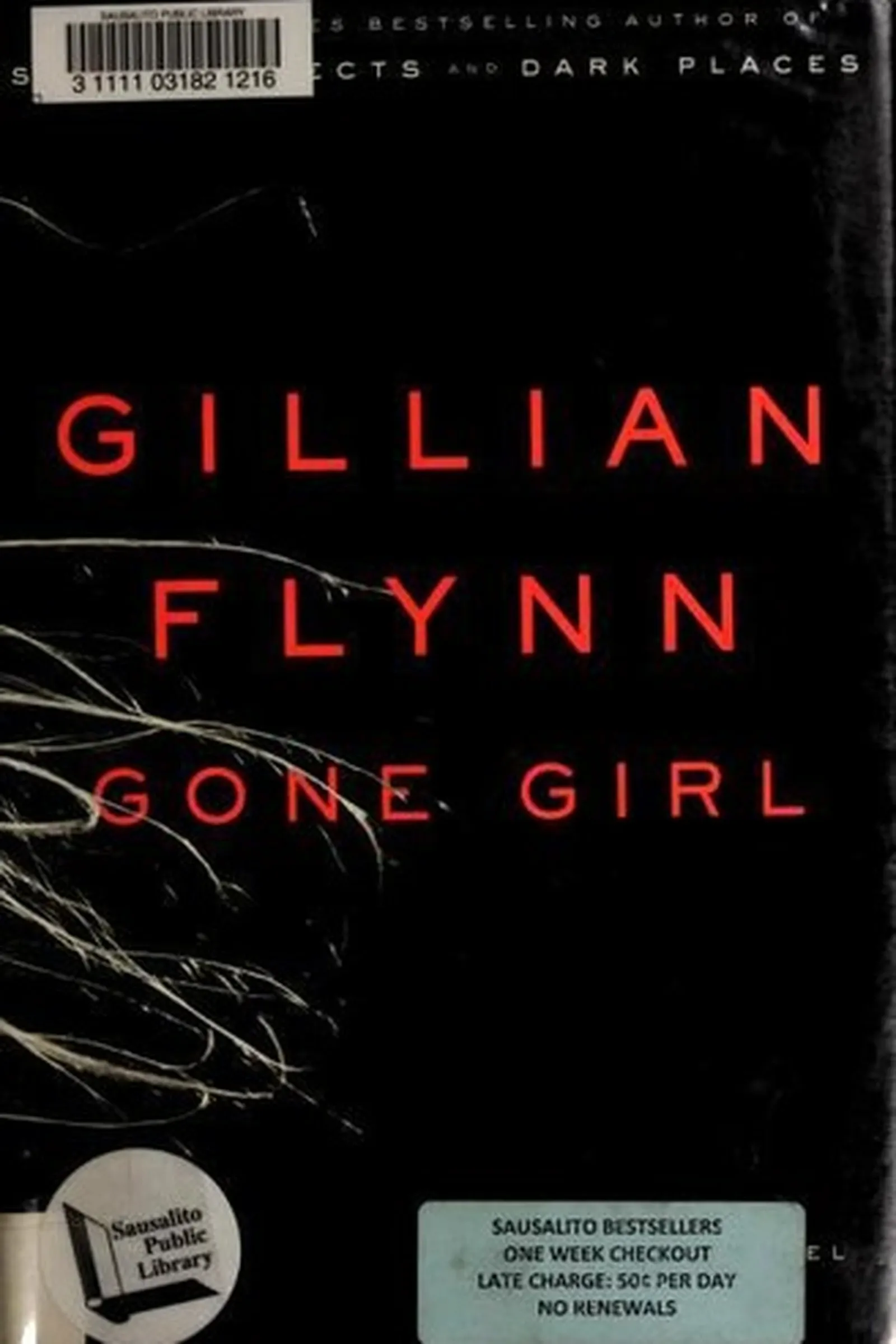 Book cover: Gone Girl by Gillian Flynn (2012)