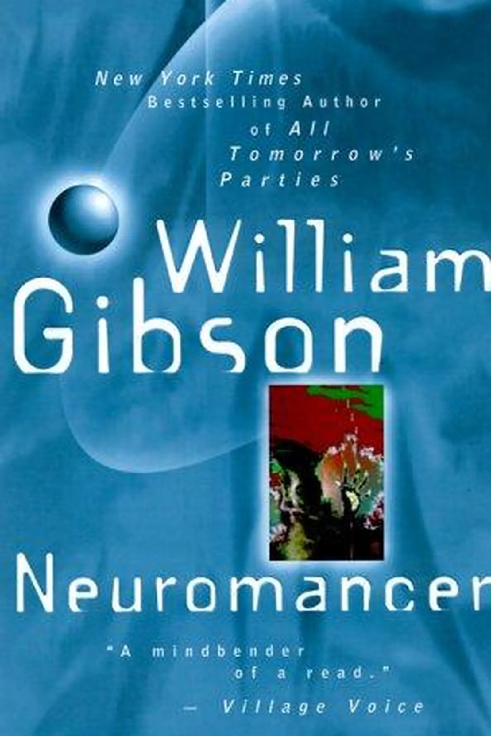 Book cover: Neuromancer by William Gibson (1984)
