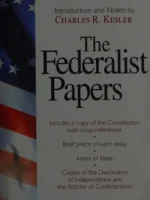 Book cover: The Federalist Papers by Hamilton/Madison/Jay (1788)