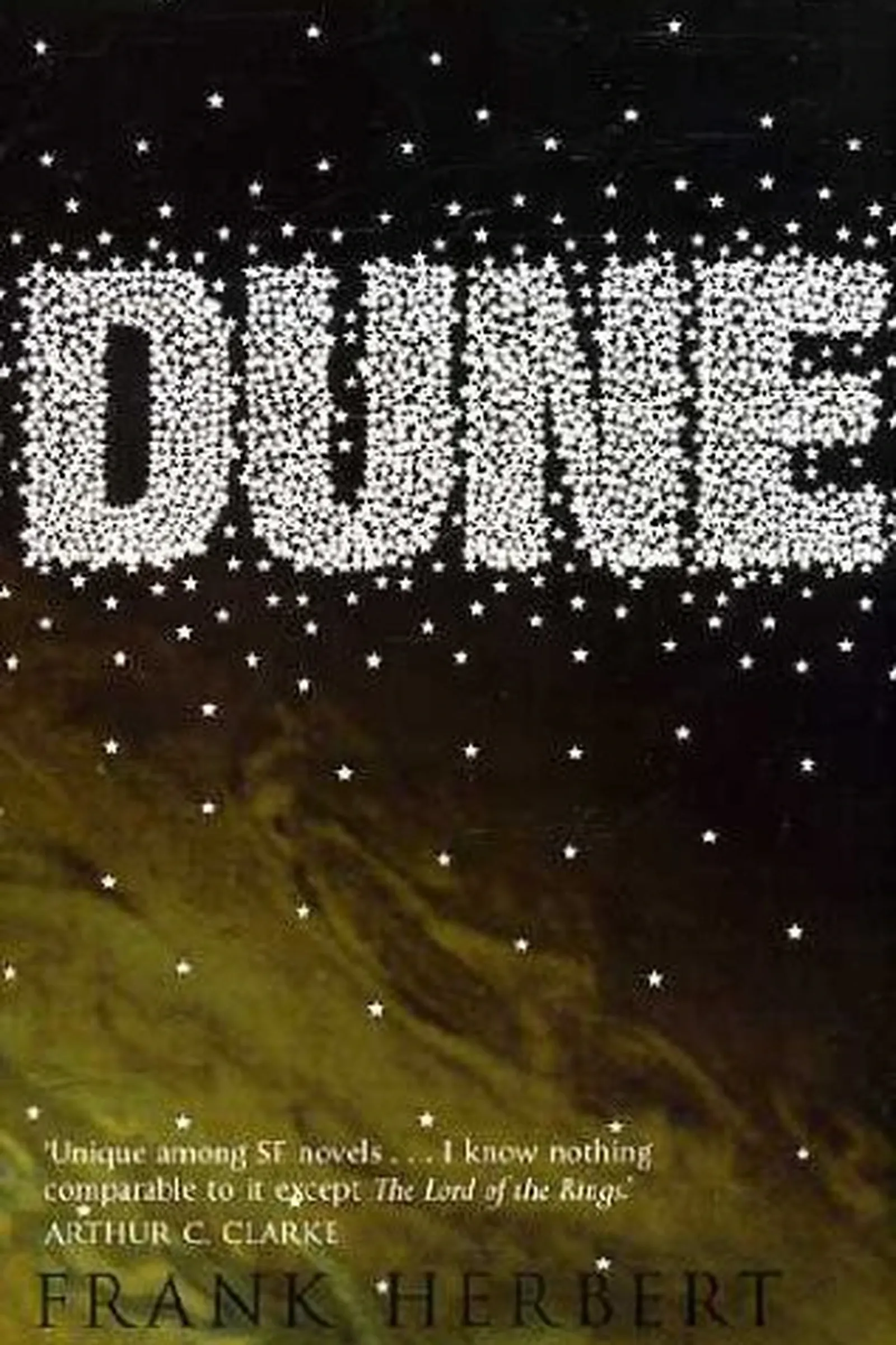 Book cover: Dune by Frank Herbert (1965)