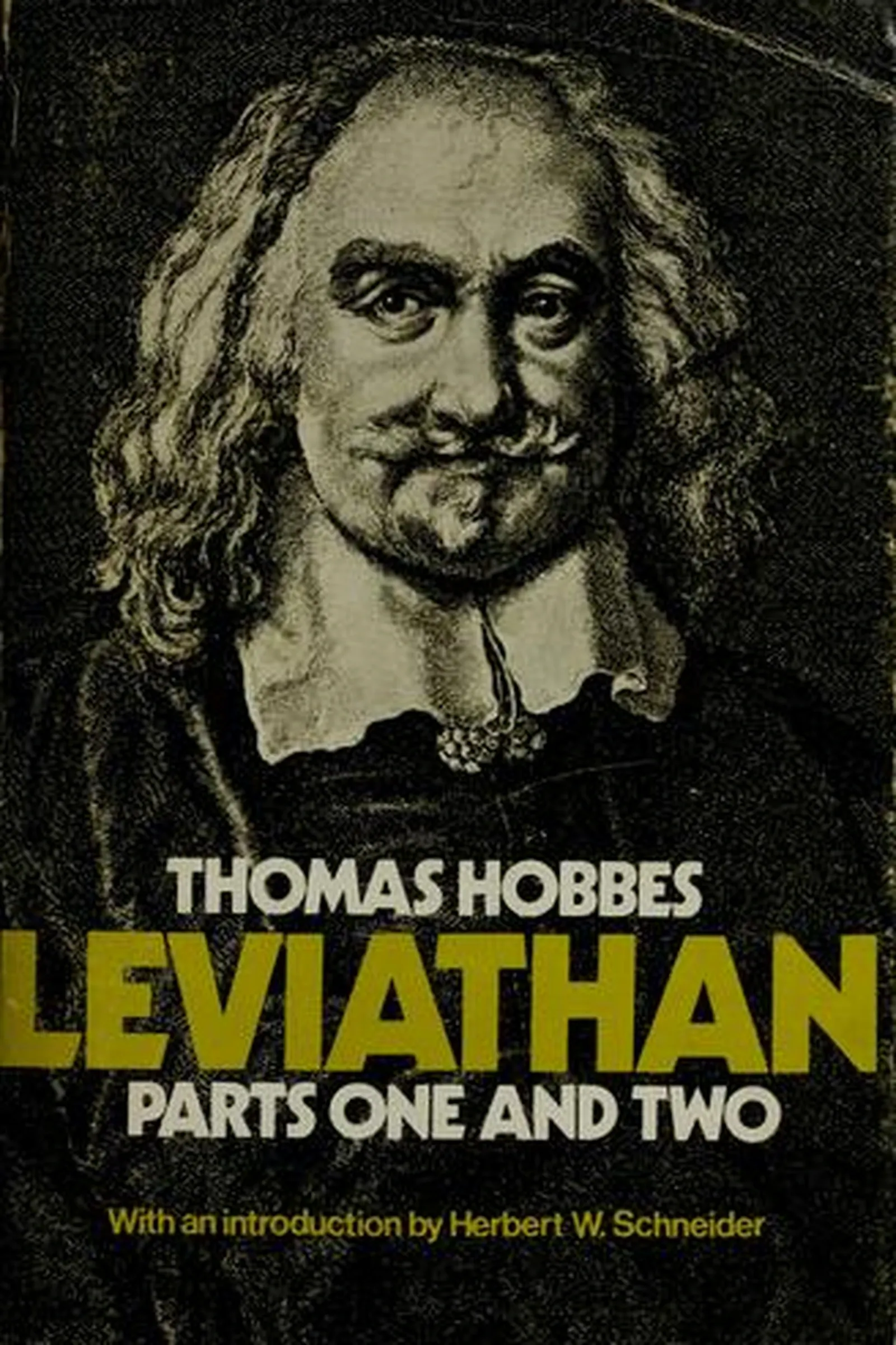 Book cover: Leviathan by Thomas Hobbes (1651)