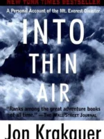 Book cover: Into Thin Air by Jon Krakauer (1997)