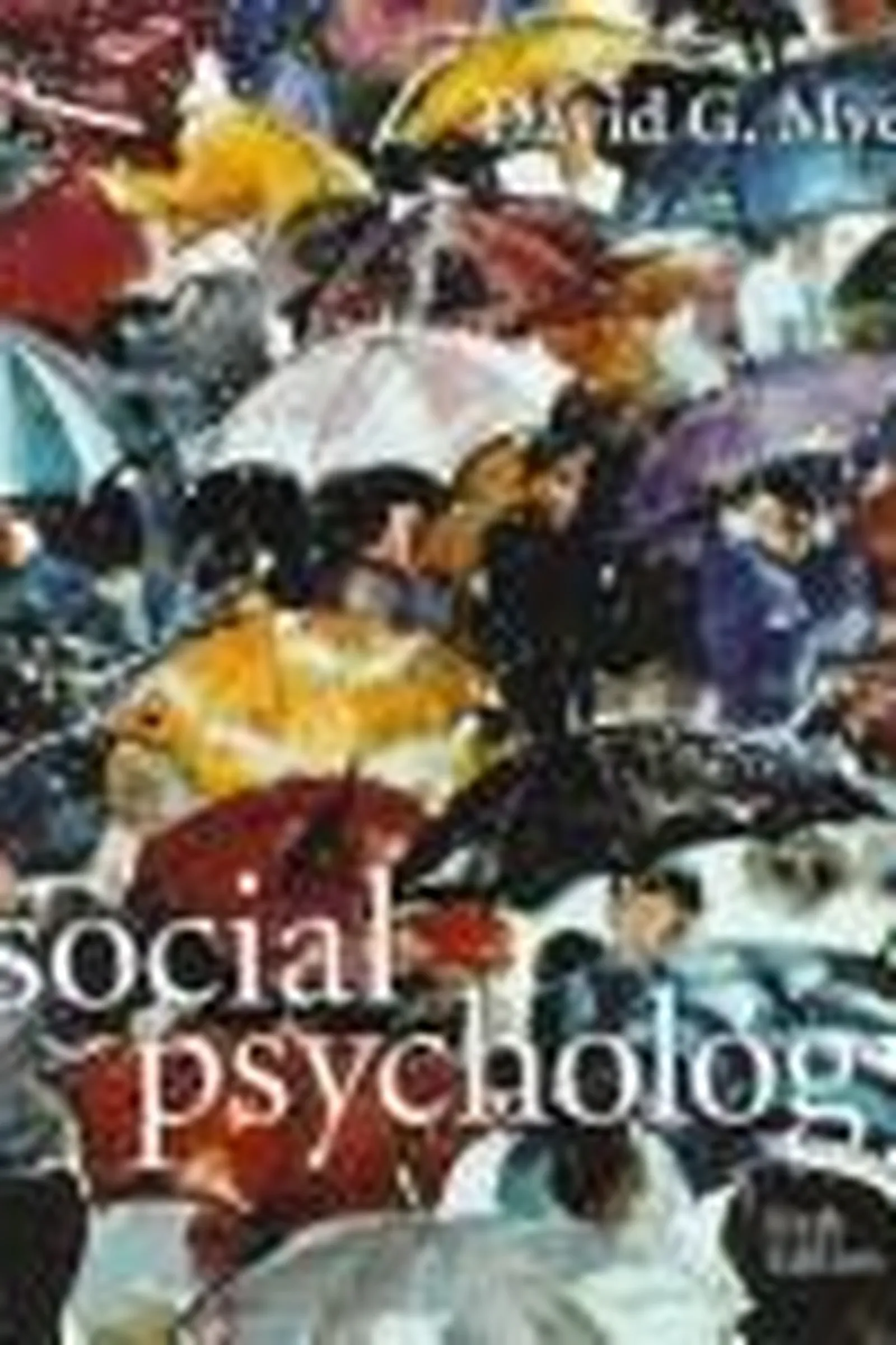 Book cover: Psychology by David G. Myers (1986)