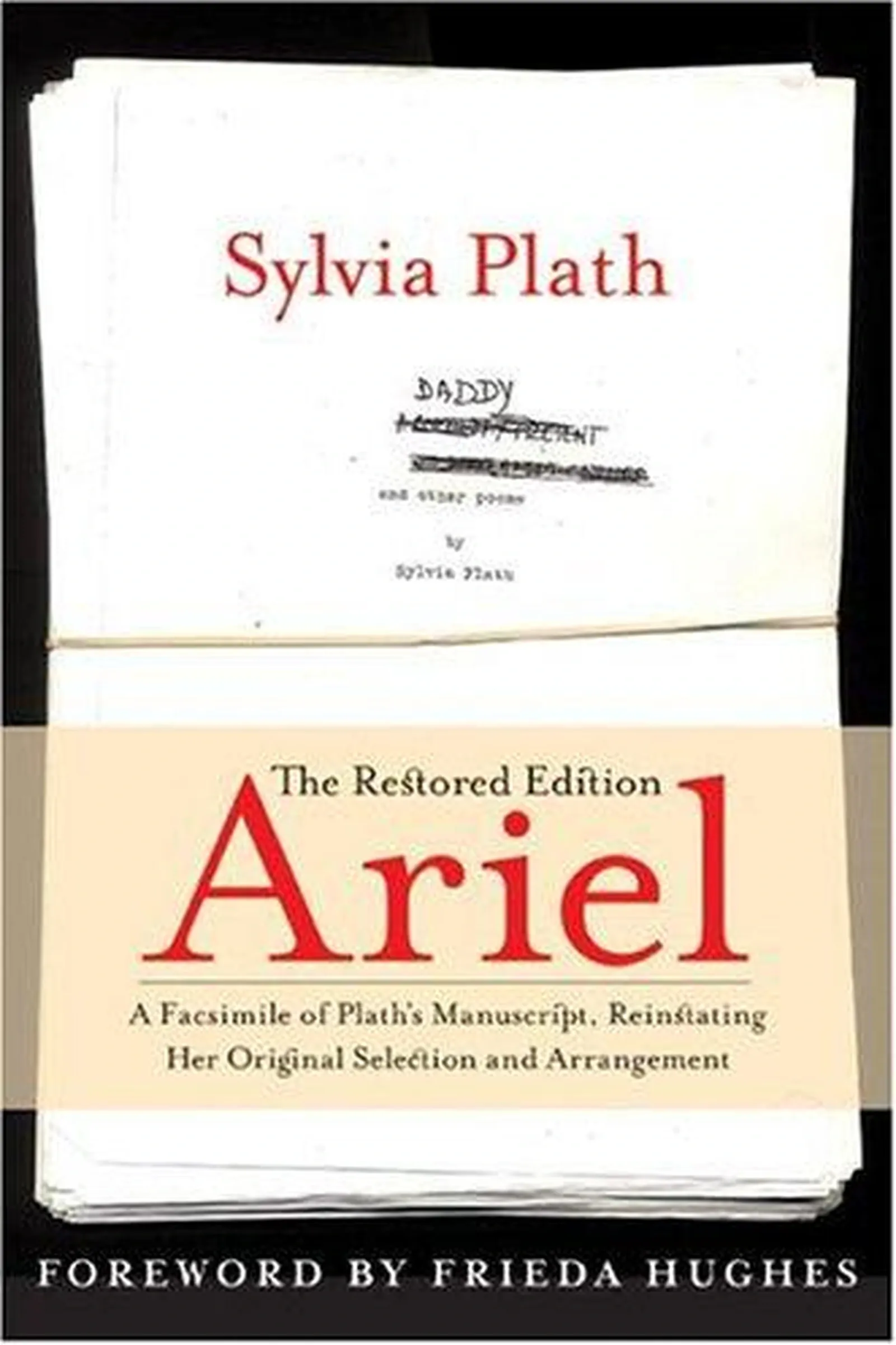 Book cover: Ariel by Sylvia Plath (1965)