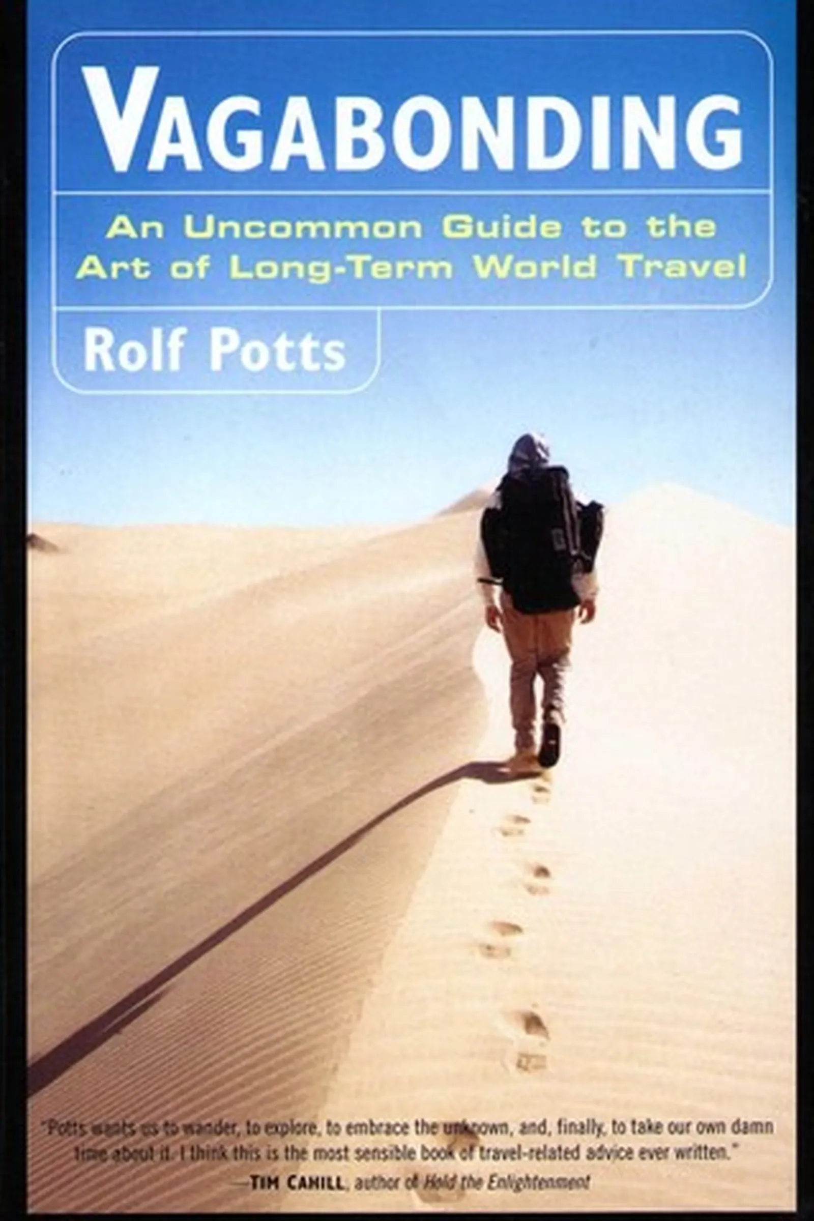 Book cover: Vagabonding by Rolf Potts (2003)