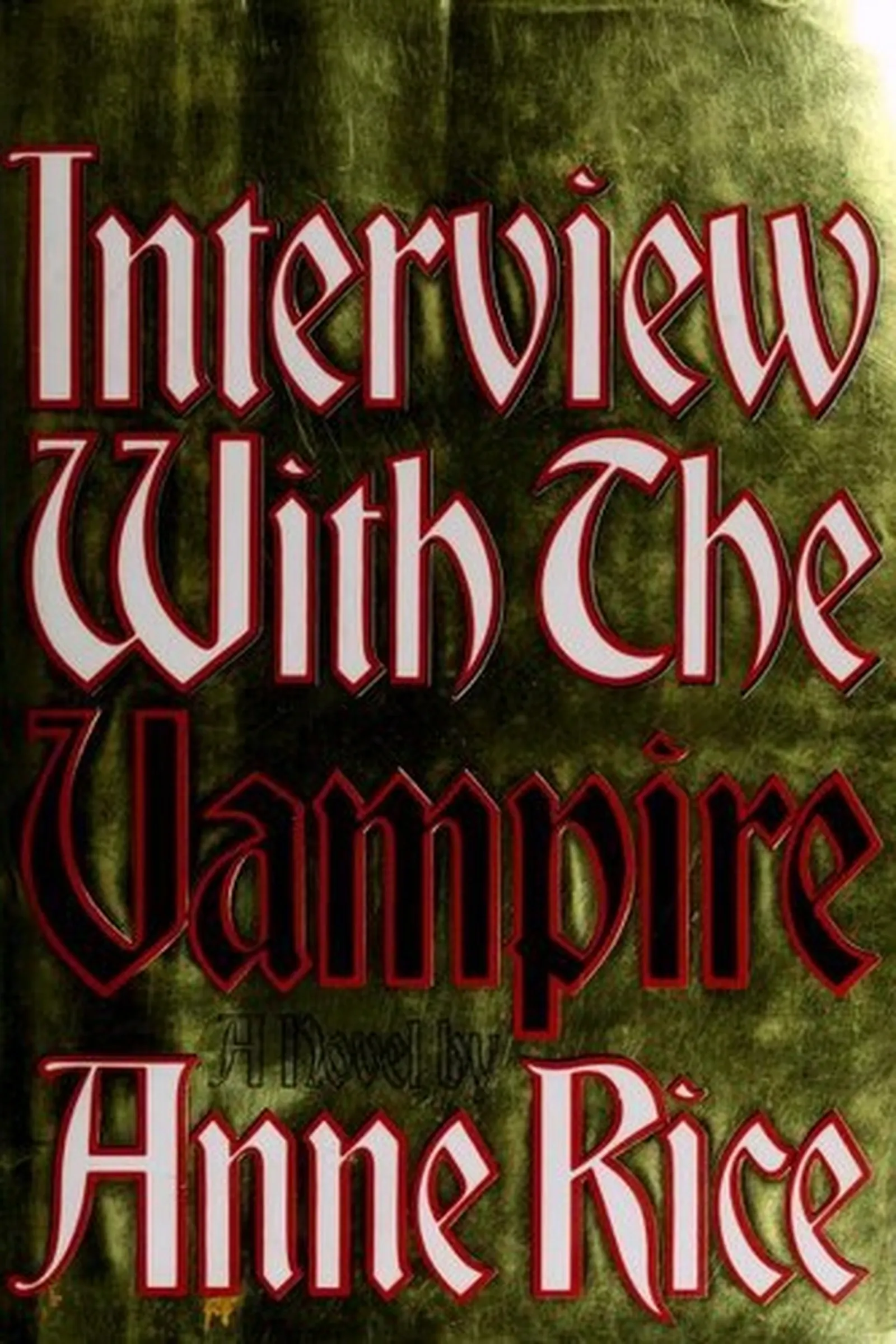 Book cover: Interview with the Vampire by Anne Rice (1976)
