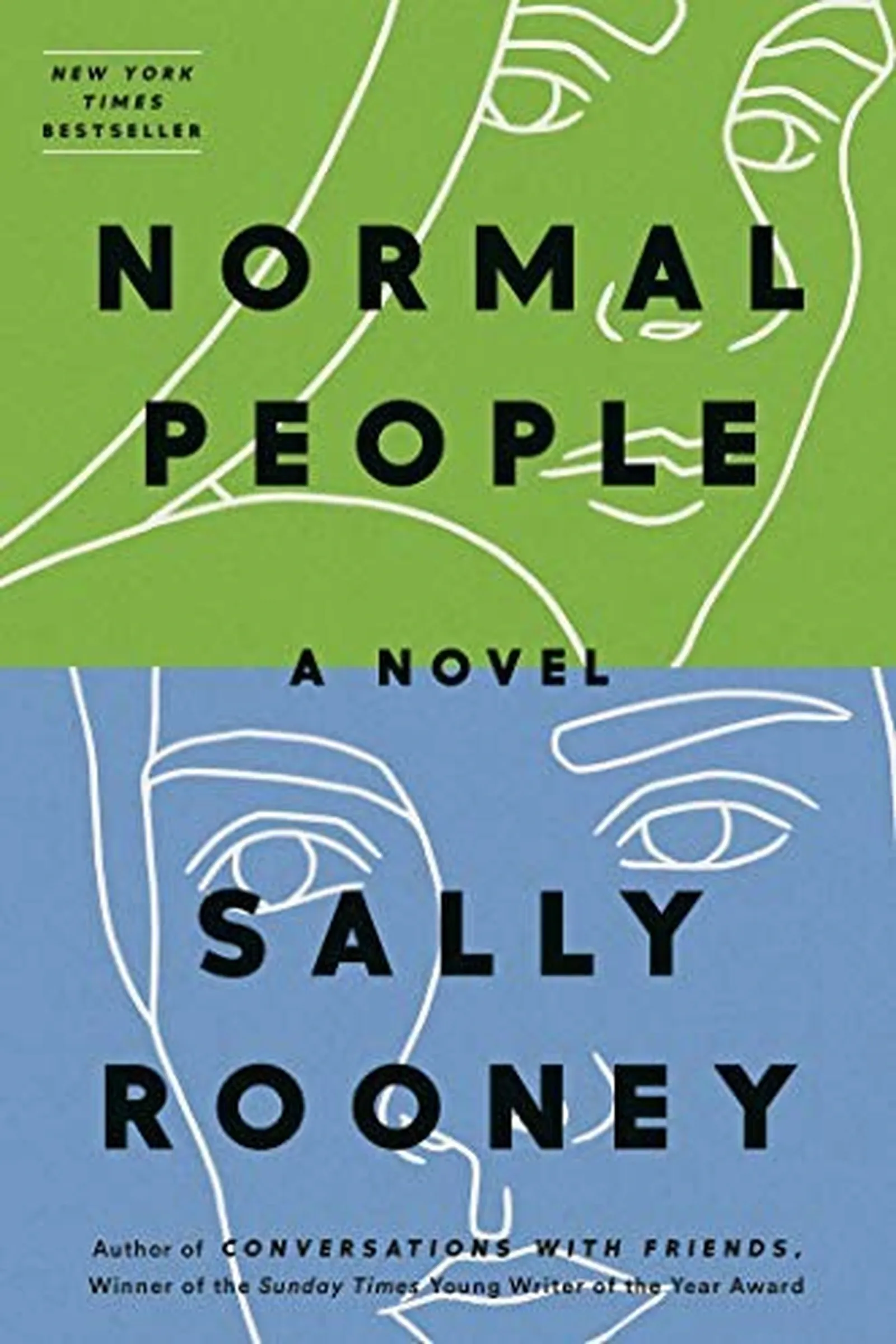 Book cover: Normal People by Sally Rooney (2018)