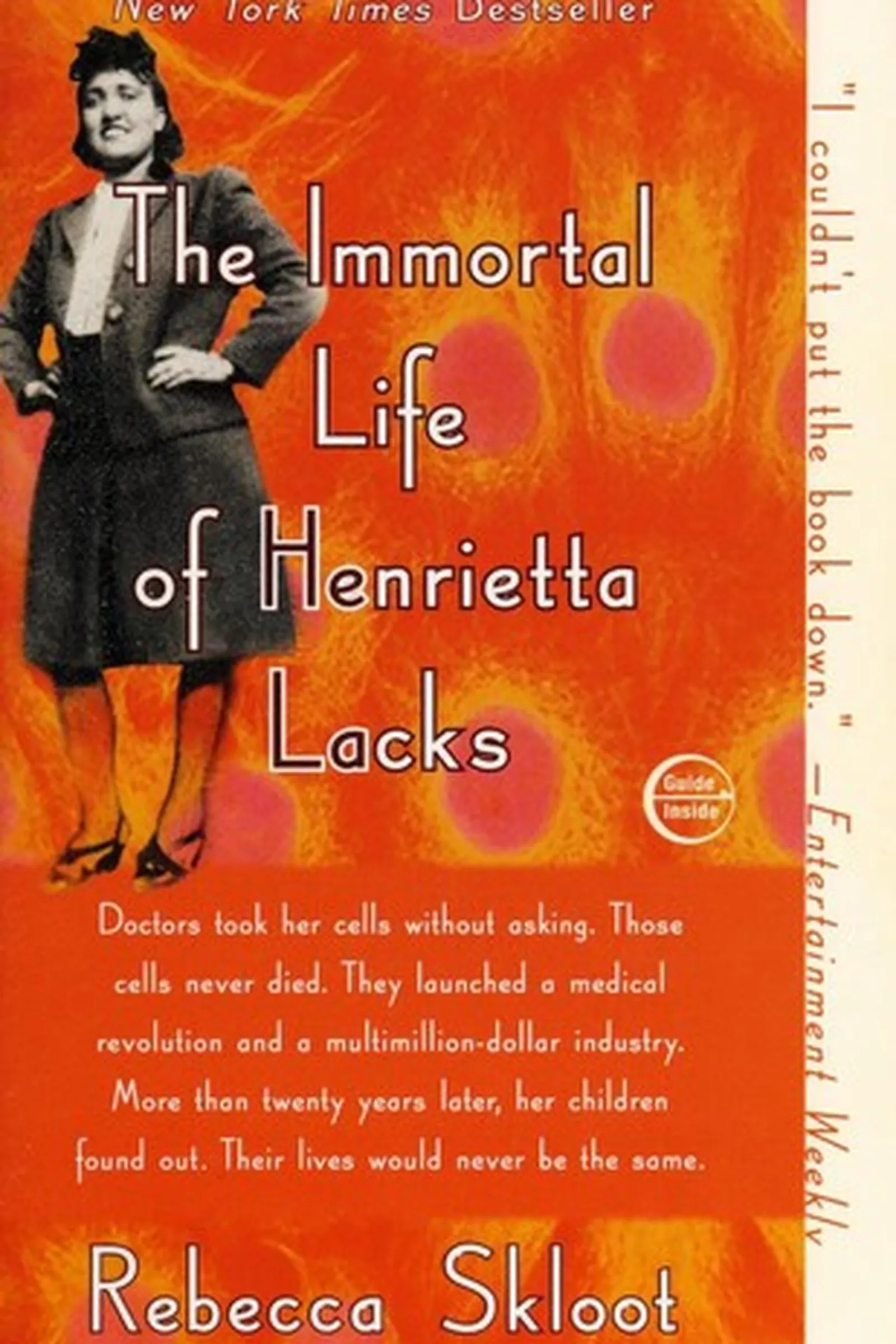 Book cover: The Immortal Life of Henrietta Lacks by Rebecca Skloot (2010)