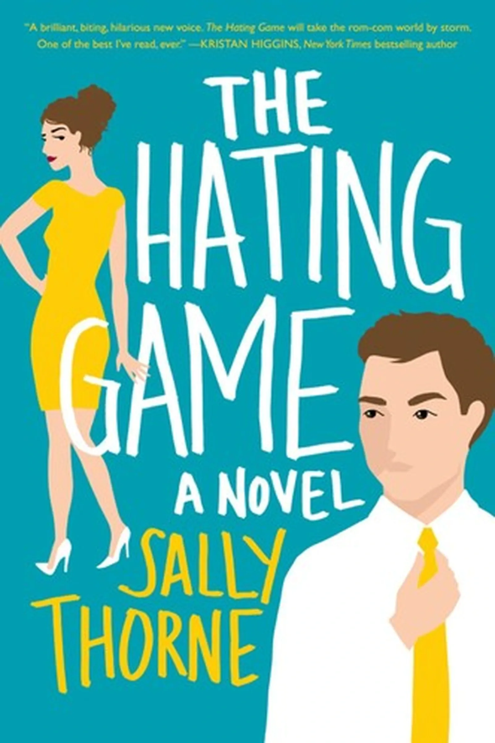Book cover: The Hating Game by Sally Thorne (2016)