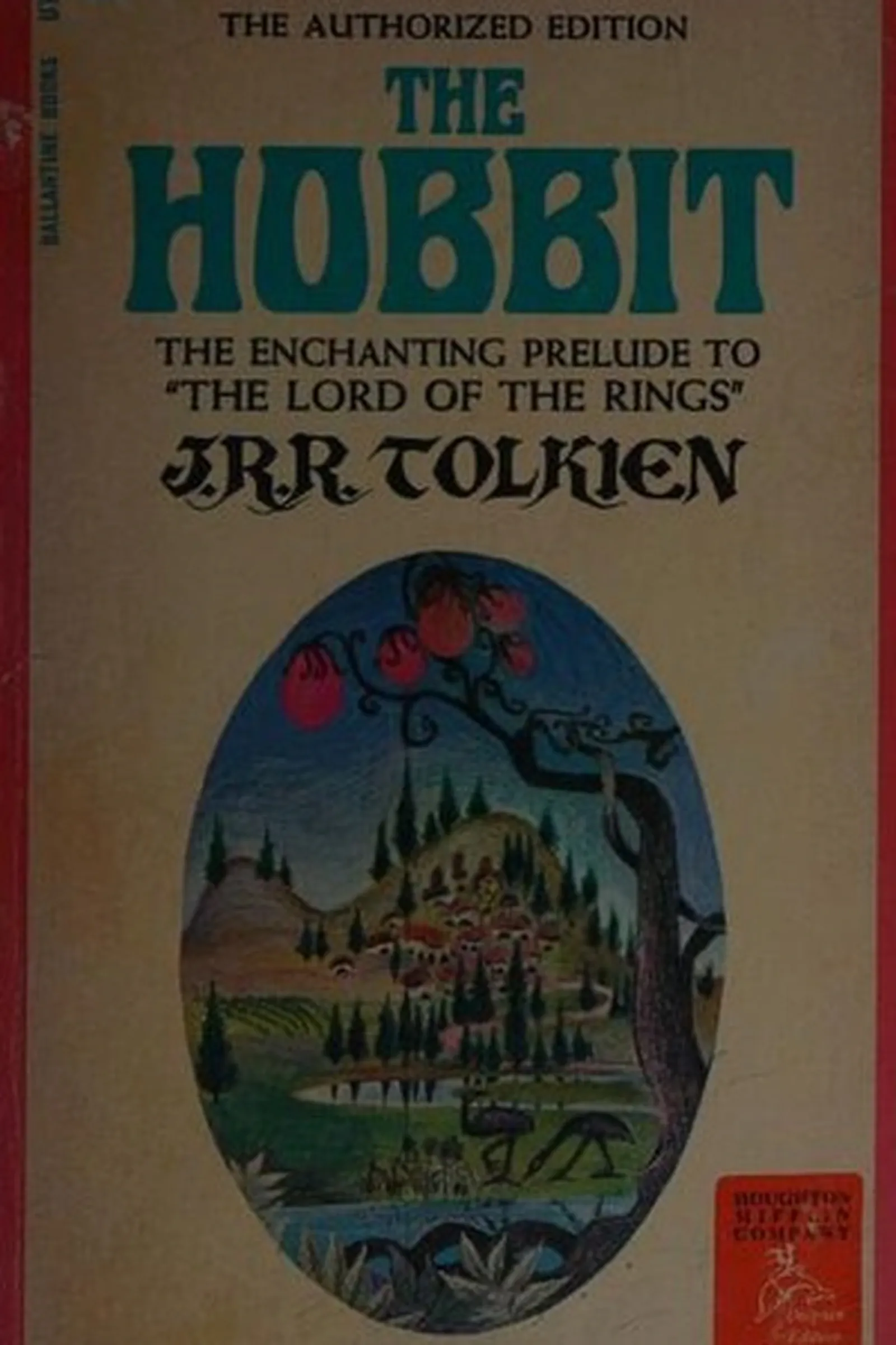 Book cover: The Hobbit by J.R.R. Tolkien (1937)