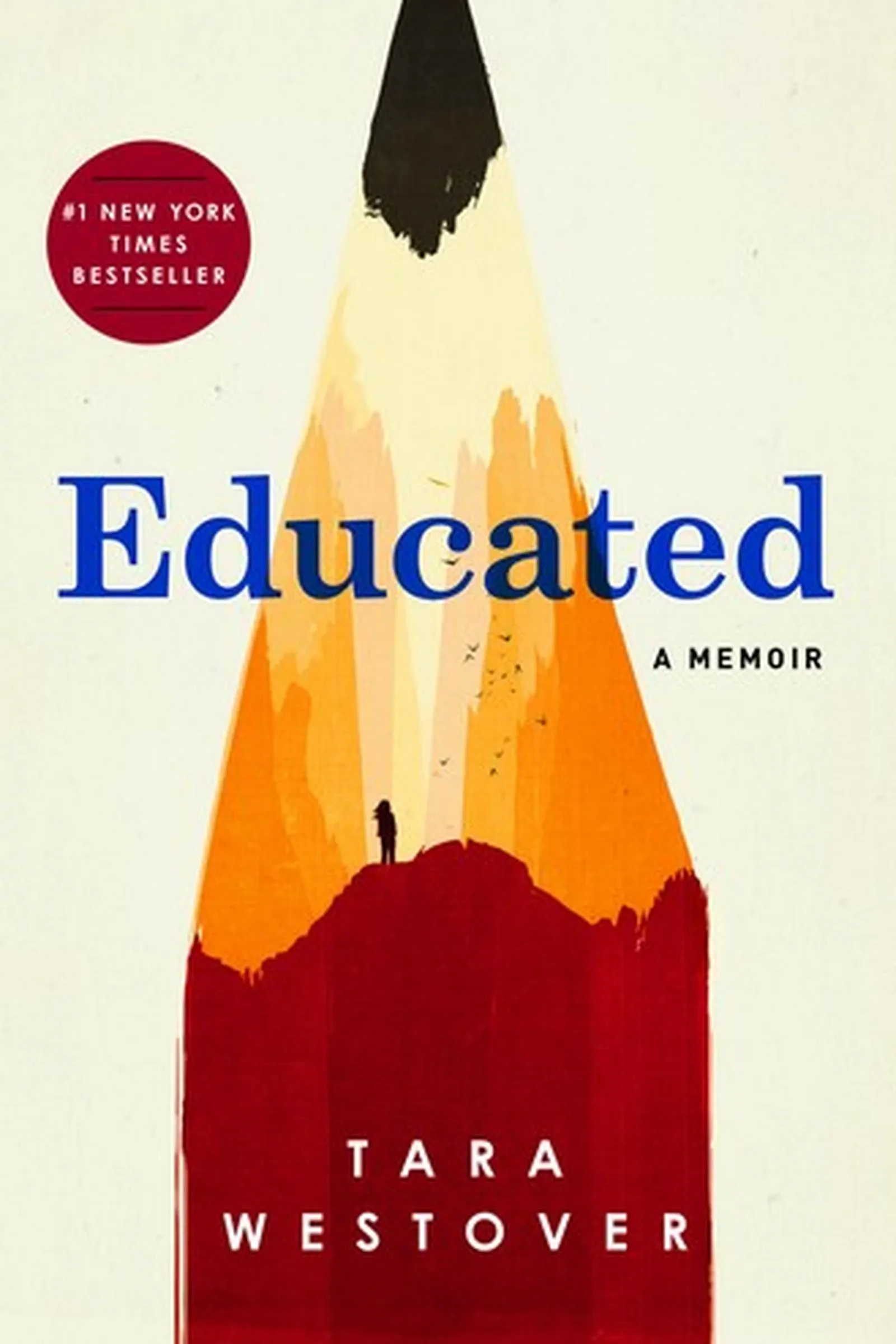 Book cover: Educated by Tara Westover (2018)