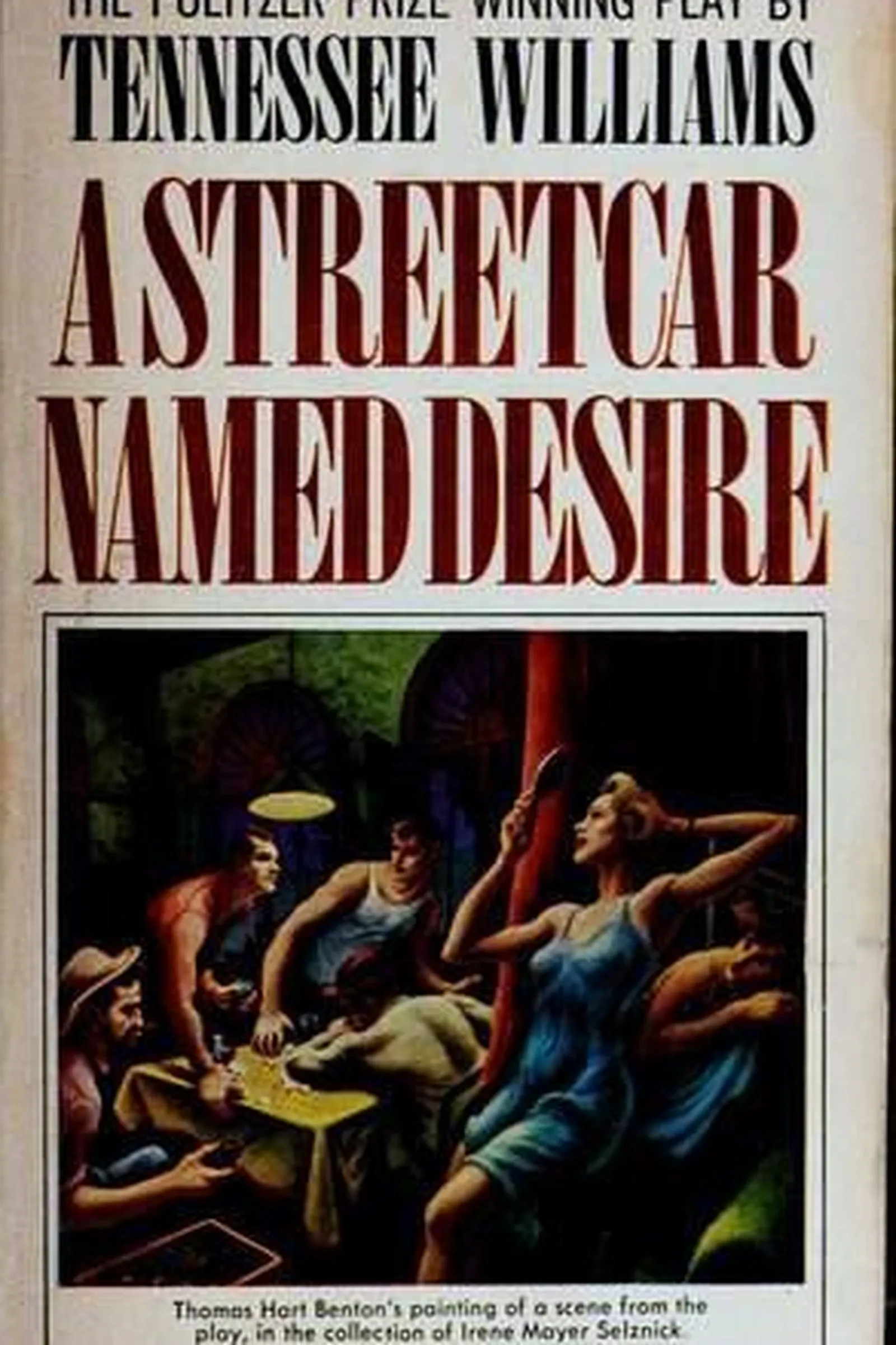 Book cover: A Streetcar Named Desire by Tennessee Williams (1947)