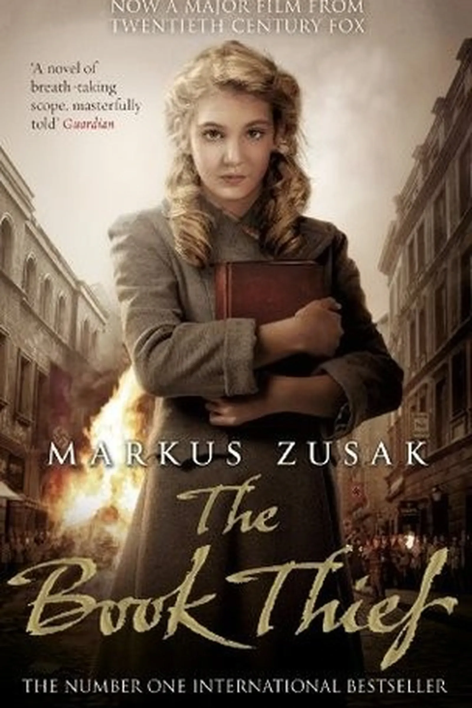 Book cover: The Book Thief by Markus Zusak (2005)